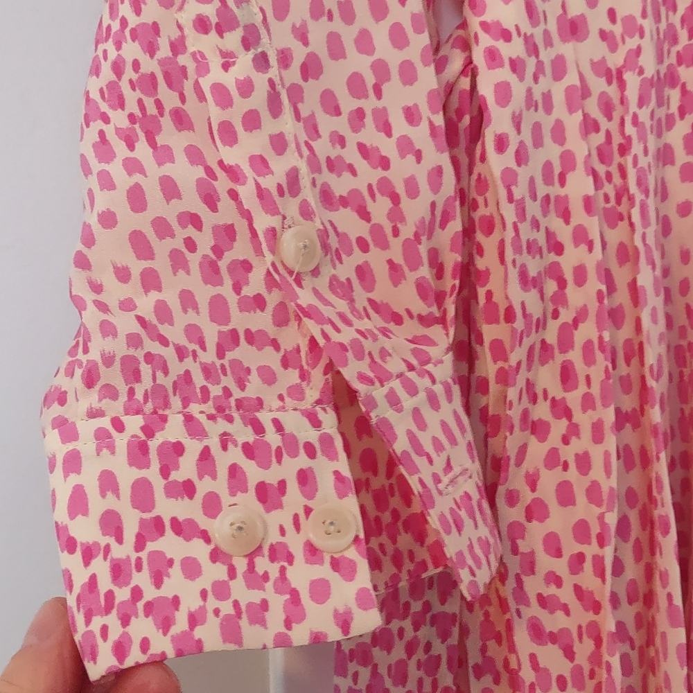 Anthropologie x Tucker Pink Midi Dress - Picture 7 of 11